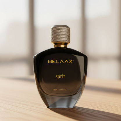 BELAAX Sprit Perfume for Men – Long Lasting Premium Eau De Parfum 100ml | Bold & Elegant Fragrance