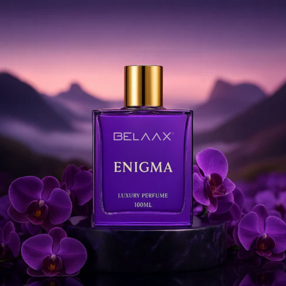 BELAAX Enigma Luxury Perfume – Elegant Orchid Essence Fragrance | 100ML